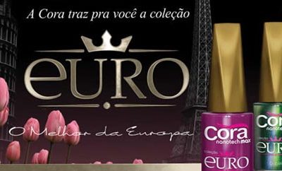 Esmaltes Cora Coleção Euro