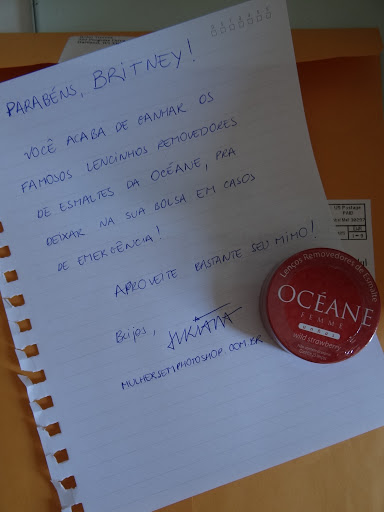 lenço removedor de esmaltes OCEANE