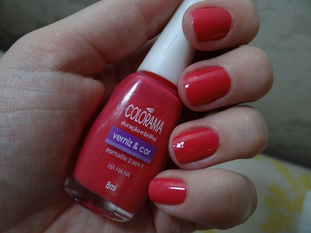 Ha Ha Ha Colorama esmalte rosa