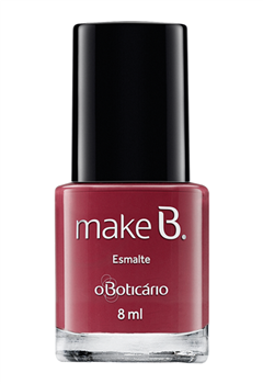 Esmalte Boticário Glow Red - Black Crystal