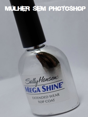 mega shine Sally Hansen Top Coat resenha