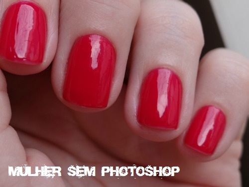 Shar Pei Risqué esmalte vermelho