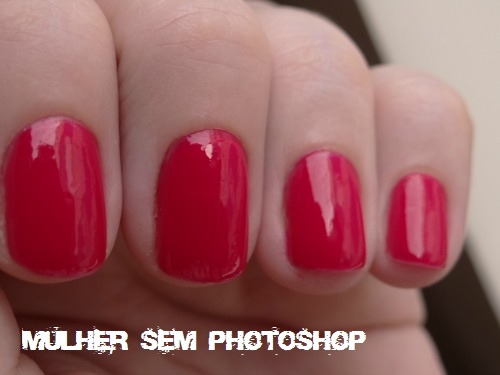 Shar Pei Risqué esmalte vermelho