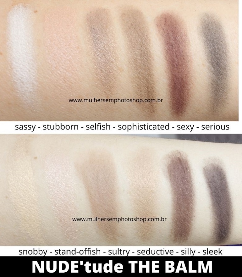 Nude Tude The Balm paleta de sombras resenha