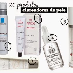 20 produtos clareadores de pele