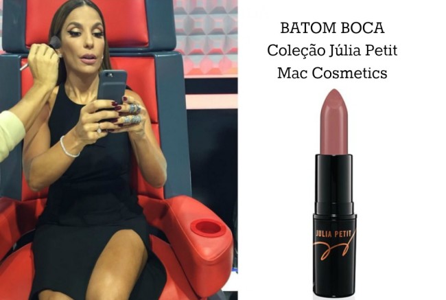 batom nude Ivete Sangalo The Voice Kids