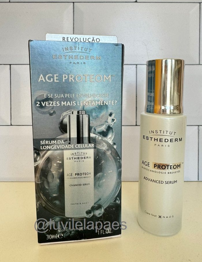 Age Proteom Esthederm - sérum de longevidade celular - resenha